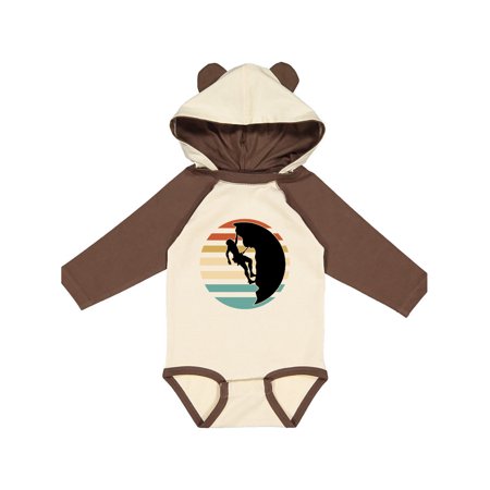 

Inktastic Rock Climbing Mountain Climber Silhouette Gift Baby Boy or Baby Girl Long Sleeve Bodysuit