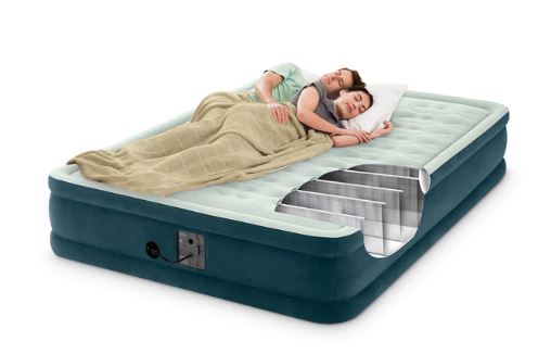 Intex Queen 15" Dura-Beam Dream Lux Airbed Mattress with Built-in Pump - image 3 of 9