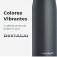 thumbnail image 2 of Termo Resistente Hydrate Bottles 500ml Aislamiento Doble Pared Negro, 2 of 6