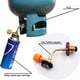 thumbnail image 2 of Adaptador de recarga de tanque de gas propano, conector de cilindro de propano, adaptador de conector de recarga de gas de alta presión para parrilla de camping -, 2 of 5