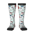 thumbnail image 2 of Lsque Sanrio Printed Crew Socks Men's Women's LightWeight Thin Casual Calf Socks ,Knee High Socks,Cotton Socks, 2 of 9
