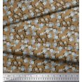 thumbnail image 2 of Soimoi Poly Georgette Fabric Blossom Floral Print Fabric by Yard 52 Inch Wide, 2 of 5