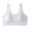 Gray, variant on Xfvqtps Girls Bras with Padded Fixed Cup Seamless Cotton Soft Comfortable Mesh Breathable Solid Color Bow Training Bra for Teen Big Kids Girls Bras for 12-15 Years Gray