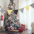 thumbnail image 2 of Drapeaux en Tissu de Coton Nordique INS Jaune Gris Fanion Fête Mariage Fournitures, 2 of 9