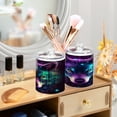 thumbnail image 6 of Wolf Head with Nebula Translucent Plastic Cans Storage Canisters with Lid Set of 2, 6 of 7