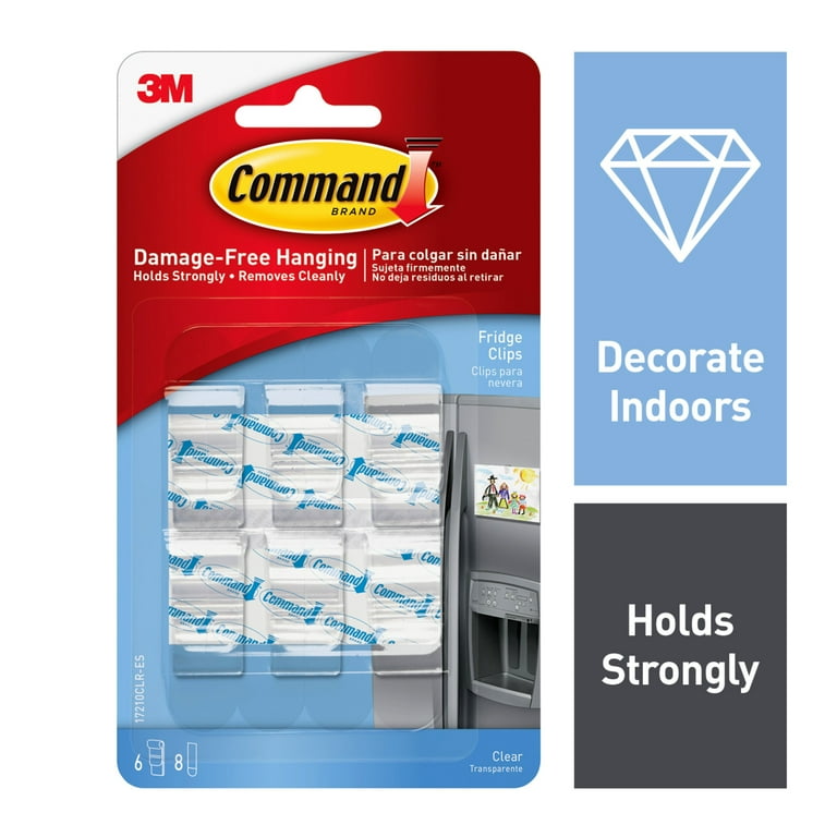 3M Command Command™ Clear Decor Clips with 20 Hooks & 24 Strips