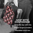 thumbnail image 6 of Lsque New Year Flamingo Lunch Bag Lunch Box for Women Men Reusable Insulated Lunch Tote Bag,Leakproof Thermal Cooler Sack Food Handbags Case High Capacity, 6 of 9