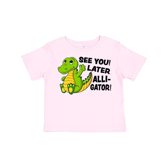 Inktastic See You Later Alligator Boys or Girls Toddler T-Shirt