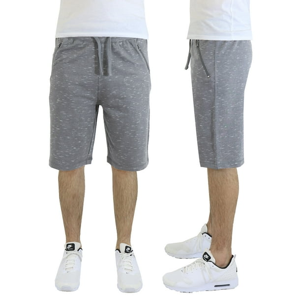 french terry jogger shorts