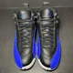 thumbnail image 4 of Ni - ke New Size 8.5 Womens Ni - ke Air Jordan 12 Retro Shoes Black Hyper Royal AO6068-004, 4 of 5