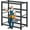 1, variant on Garage Storage Shelves 6000LBS Heavy Duty Shelving, Adjustable Metal Shelving Unit, Storage Shelves for Garage, Basement, Kitchen, 32" W x 16" D x 55" H, 4-Tier, 3 Pack
