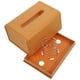 thumbnail image 3 of Dispensador de servilletas para coche, porta pañuelos, funda para toallas de papel con textura de piel sintética, 3 of 8