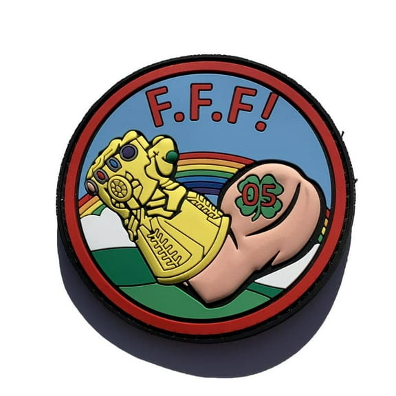 VMM-363 Red Lions First F* Friday PVC Patch-Hook and Loop