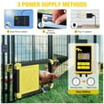thumbnail image 3 of Aivituvin Solar Automatic Chicken Coop Door with light Sensor Anti Pinch Waterproof Coop Door, Ideal for Chicken Breeding, 3 of 10