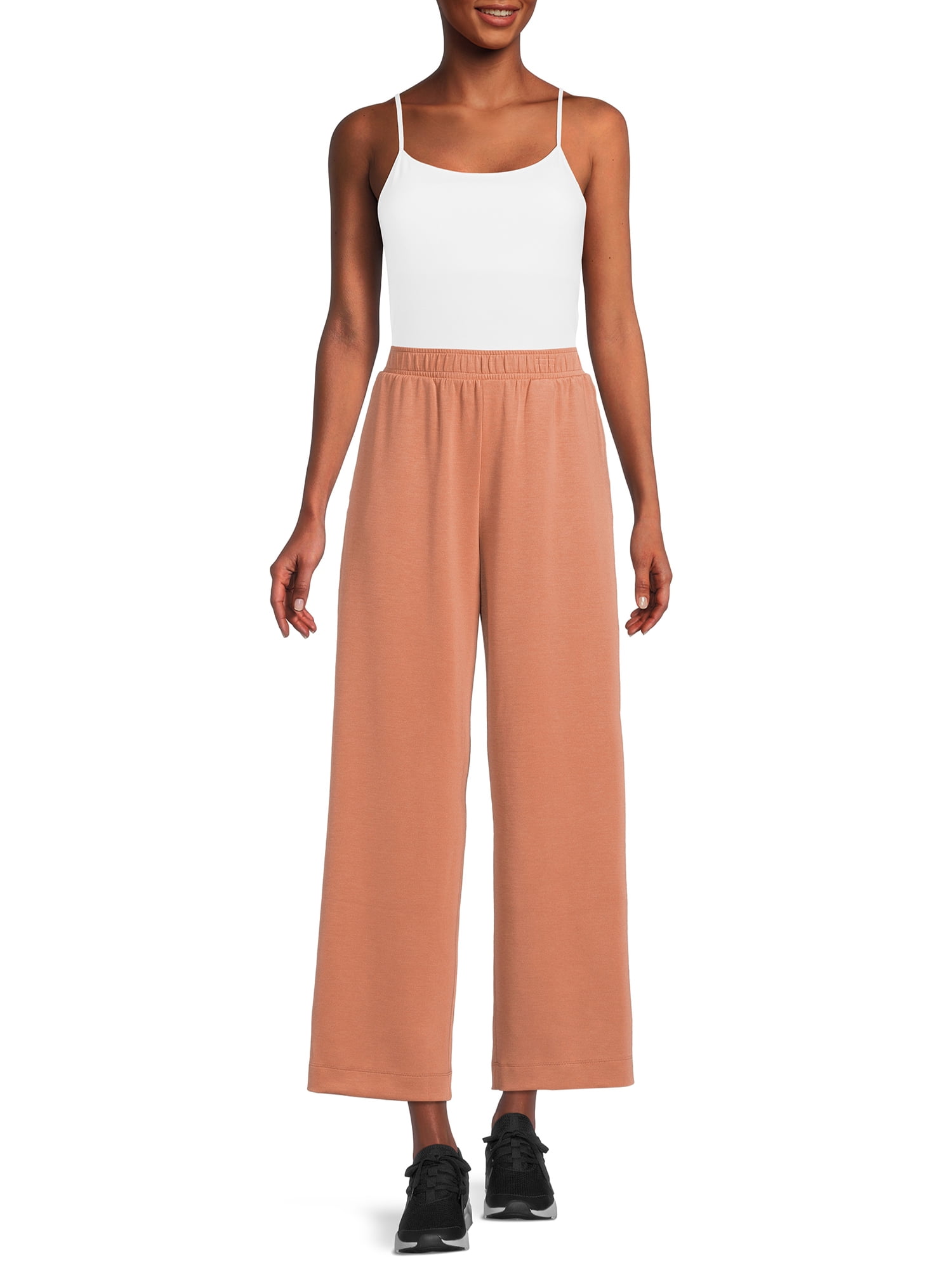 Avia Women's Athleisure Wide Leg Lounge Pants