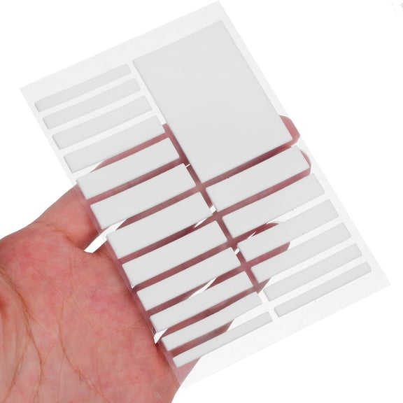 PENIKOKO Invisible Ring Adjuster for Loose Rings, Durable EVA Material, UltraThin Design for Comfort, White, 16 Sheets