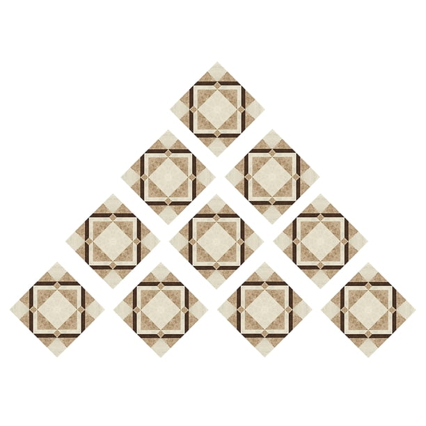 Papel Luminosos de para de , s de Pared Brilnte, de Habitación - 02 Baoblaze Pegatina diagonal de azulejos luminosos