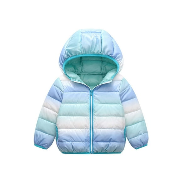 Abrigo De Invierno Para Niños, Niños Y Niñas, Prendas De Vestir Exteriores, Chaqueta Con Capucha Y Teñido Anudado De Manga Larga, Ropa Para Mantener El Calor Odeerbi LM103-7944