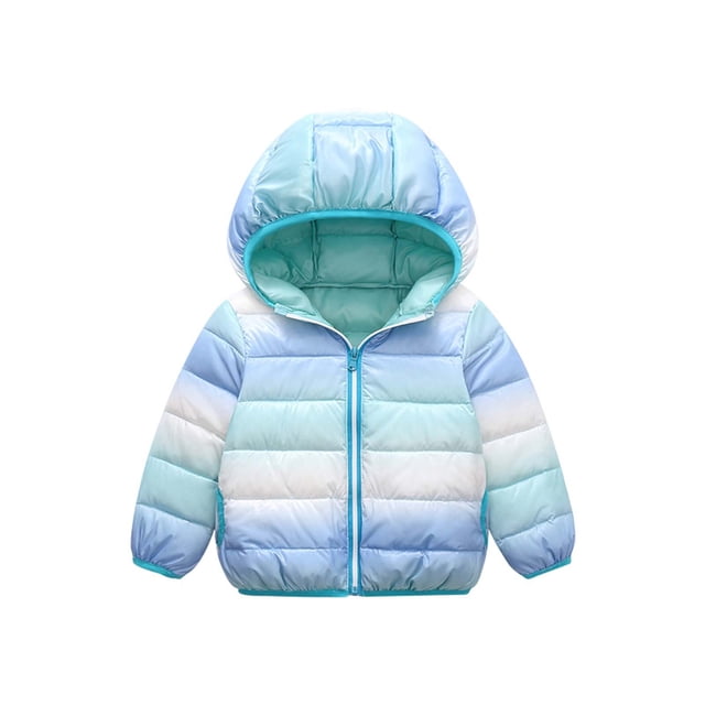 Abrigo De Invierno Para Niños, Niños Y Niñas, Prendas De Vestir Exteriores, Chaqueta Con Capucha Y Teñido Anudado De Manga Larga, Ropa Para Mantener El Calor Odeerbi LM103-7942