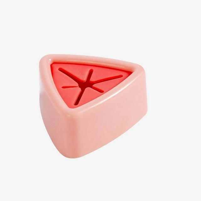 Mistaha Modern Anti-Rust Plastic Towel Holder with Traceless Adhesive Backing - Pink