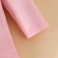 thumbnail image 5 of NOLDARES Baby Girl Clothes 0 3 6 9 12 18 24 Months Outfits Long Sleeve Knitted Romper & Pants Fall Winter 3Pcs Clothes Sets(Pink,0-3 M), 5 of 8