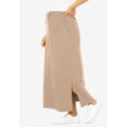 thumbnail image 3 of Woman Within Plus Size Sport Knit Side-Slit Skirt, 3 of 6