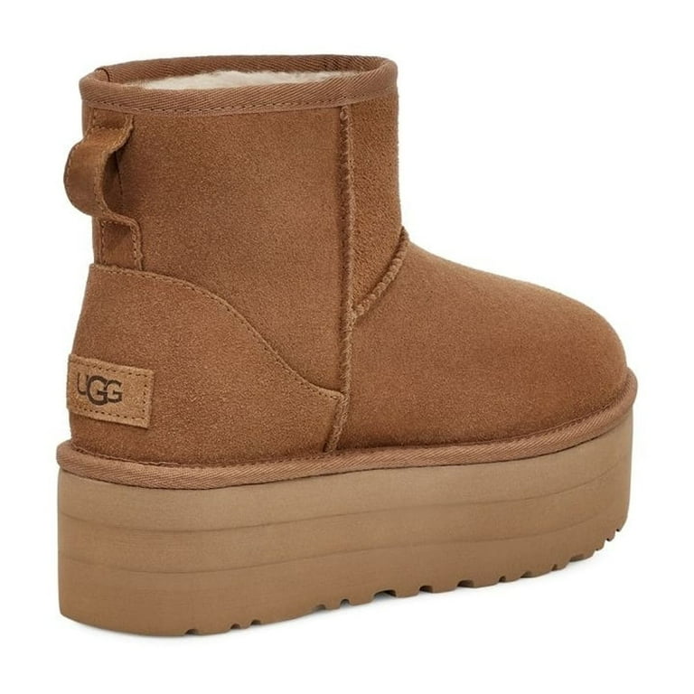 UGG|BOOTS (Classic Mini Platform - CHESTNUT (1134991)) UGG Womens Classic Mini Platform Boots in Chestnut, Suede