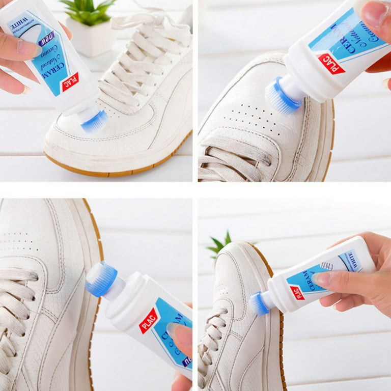 Nico's Sneaker Cleaner Shoe Cleaning and Whitening Kit with Brush, Shoe  Cleaner and Whitener - Makes Your Shoes Look New Again 