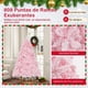 thumbnail image 5 of Árbol de Navidad Costway 185cm 808 Puntas de Ramas de PVC 350 Luces LED Rosa, 5 of 10