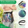 thumbnail image 6 of Hummingbird and Flowers Short Server Apron with 3 Pockets for Unisex Chef Gardening, 6 of 7