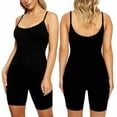 thumbnail image 3 of REALiKUN Women Romper Bodycon Sleeveless Spaghetti Straps Short Jumpsuit One Piece Bodysuit Onesie Pajamas Playsuit, 3 of 8