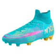 thumbnail image 1 of Mens Soccer Shoes Football Boots Football Sneaker Futsal Training Shoes 2E332 zhangyuxiang LED, 1 of 2