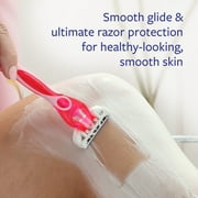 Skintimate Raspberry Rain Shave Gel for Women, Travel Shaving Cream, 2.75 oz