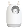 thumbnail image 1 of USB Power Nano Humidificador de aire Hidratante Difusor de aire de bajo ruido Atomizador portátil con diseño de dibujos animados, Blanco Methold HA8571-01B, 1 of 6
