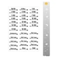 thumbnail image 1 of Clearance! beishanbush Measuring Tools Growth Growth for Wall Growth for Wall Children'S Growth Puzzle Growth Foldable Height Measuring One Size Multi-Color, 1 of 9