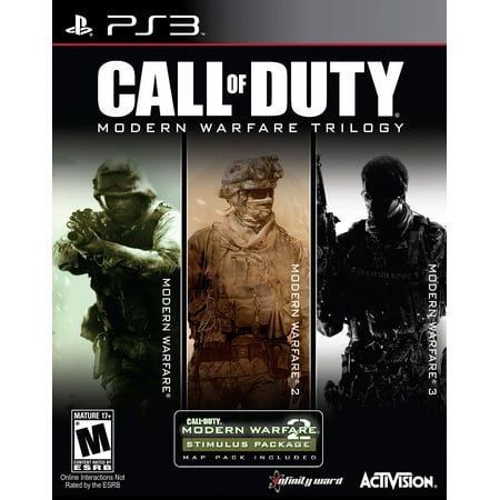 Call of Duty: Modern Warfare Trilogy [3 Discs], Activision, PlayStation 3, (Modern Warfare 3 Best Submachine Gun)