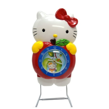 Hello Kitty Style Stand Up Table Or Wall Clock Hk 7403 Walmart Com