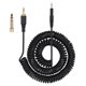 thumbnail image 1 of Cable de audio en espiral Weishan de 1,5 a 5 m para auriculares ATH, 1 of 7