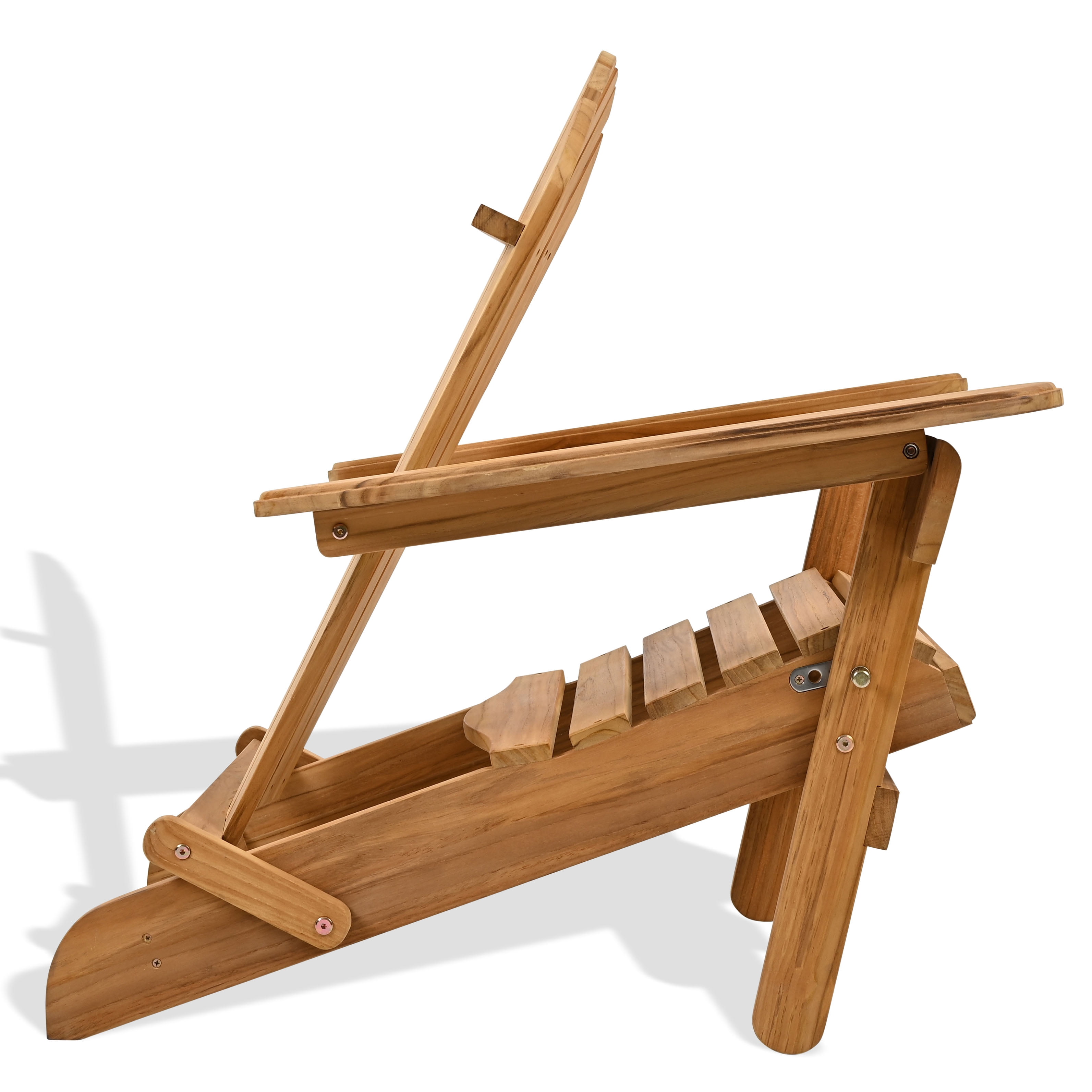 Safavieh Couture Alani Teak Adirondack Chair, Natural