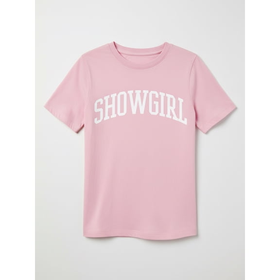Showgirl Women’s Graphic Tee with Short Sleeves, Sizes XXS-XXL