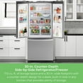 thumbnail image 5 of Kenmore 17.5 Cu. ft. Counter-Depth ENERGY STAR® Stainless Steel Refrigerator/Freezer with French Doors, 5 of 23