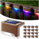 thumbnail image 2 of 16 Pack Fence Post Solar Lights for Patio Pool Stairs Step and Pathway, Weatherproof LED Deck Lights Solar Powered, 2 of 5