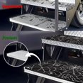 thumbnail image 6 of Yuyamidu Cobweb RV Step Covers Halloween RV Stair Covers 4 Pack RV Step Carpet Rug Non-Slip Camper Step Covers for Mobile Home, Camper Accessories, Black, 6 of 7