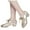Gold, variant on Lady Style Shallow Mouth Modern Dance Latin Dance Square Dance Shoe Low Top Soft