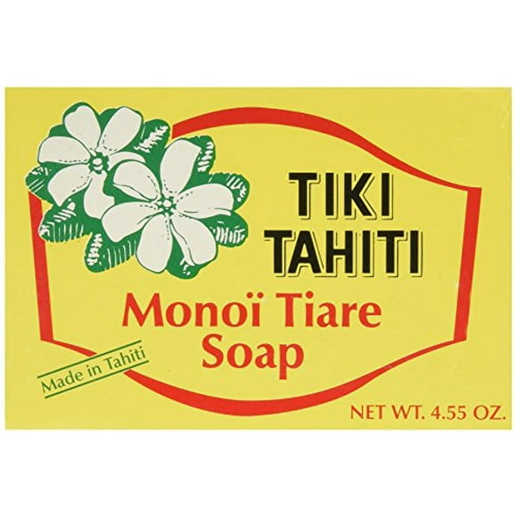 Monoi Tiare Tahiti (Gardenia) Bar Soap 4.55 Ounces