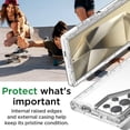thumbnail image 5 of Samsung Galaxy S25 Ultra Case Shockproof Dust/Drop Proof 3 in 1 Full Body Rugged Heavy Duty Durable Cover, 5 of 7