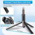 thumbnail image 4 of Trípode, palo de selfie para teléfonos móviles, soporte integrado de 60 pulgadas, control remoto inalámbrico integrado, portátil y escalable para iPhone y Android de 4 - 7 pulgadas, 4 of 7