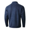 thumbnail image 6 of Wancir Men's Casual Suede Bomber Jacket Lightweight Full Zip Up Jackets Vintage Faux Leather Jacket, 6 of 9