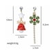 thumbnail image 2 of 1 par de agujas de plata largas borlas asimétricas goteo esmalte geométrico multidistorsión coloridos pendientes de tuerca regalo de vacaciones de Navidad joyería de mujer Sailing  Electrónica, 2 of 5