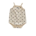 thumbnail image 2 of LYMAYTER ‌Baby Girls Newborn Toddlers Sleeveless Onesies Tank Top Summer Wear‌ 3M-24M, 2 of 8